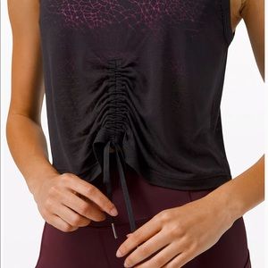 NWT Lululemon Workout Tank- Cinch Me Up Top
